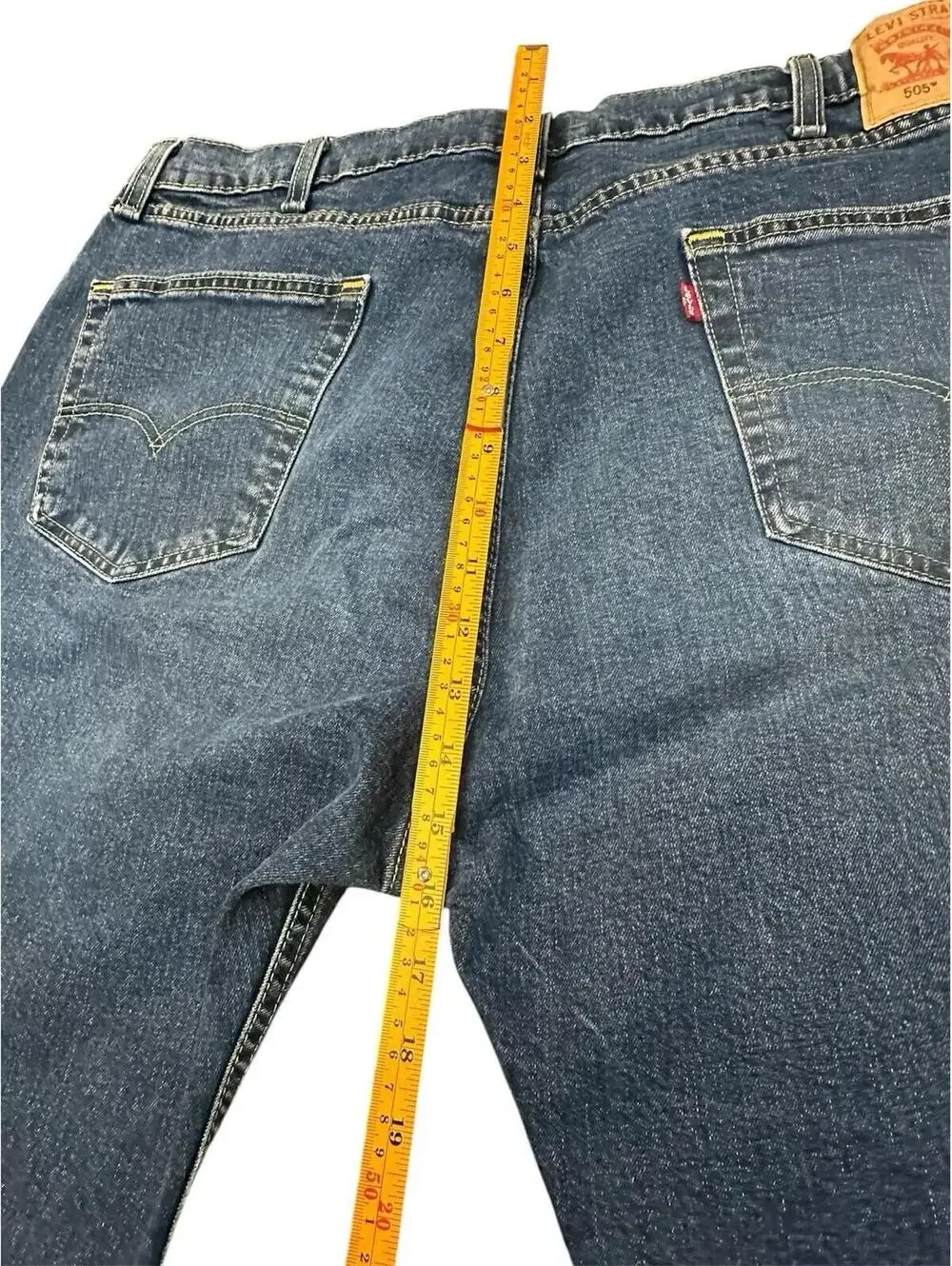 Levi's Men's 505 Jeans 40x30 Regular Fit Straight Leg - NEW